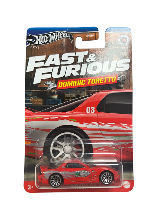2024 Hot Wheels 1995 Mazda RX-7 Fast & Furious Dominic Toretto
