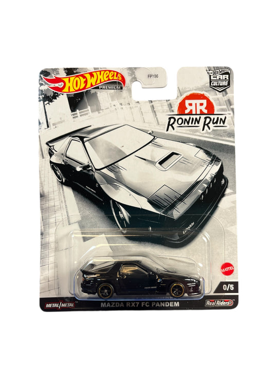 Hot Wheels Premium Car Culture Ronin Run Mazda RX7 FC Pandem Chase